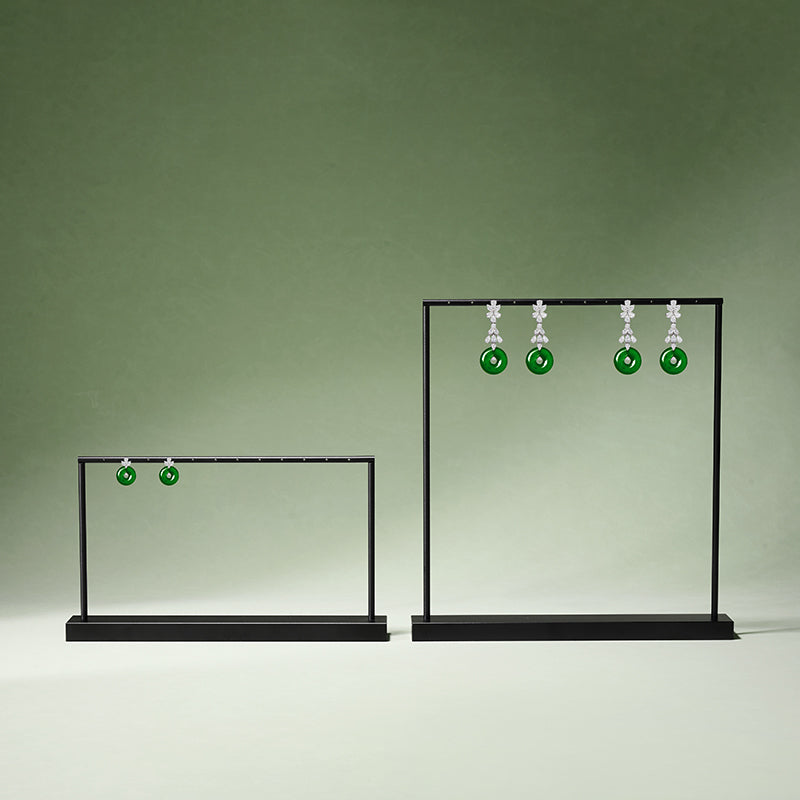 Metal Black Earring Display Stand JS024