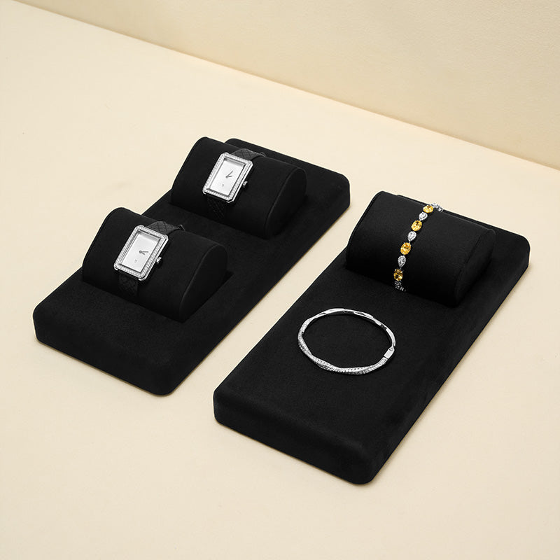 Black Microfiber Jewelry Display Set TT070