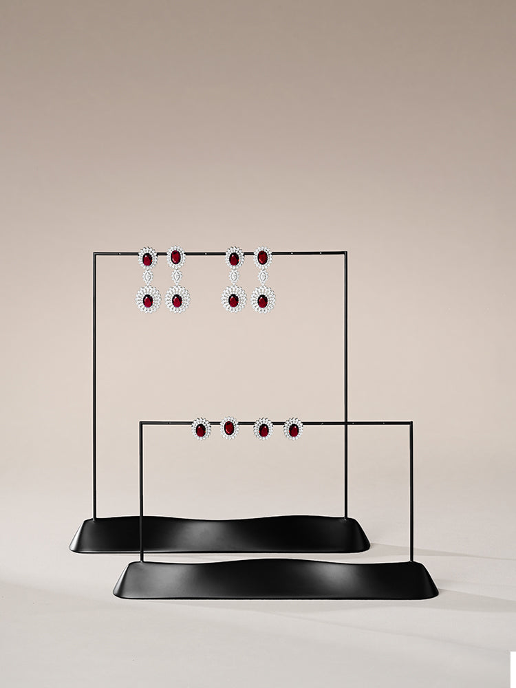 Metal Jewelry earring display props:J020