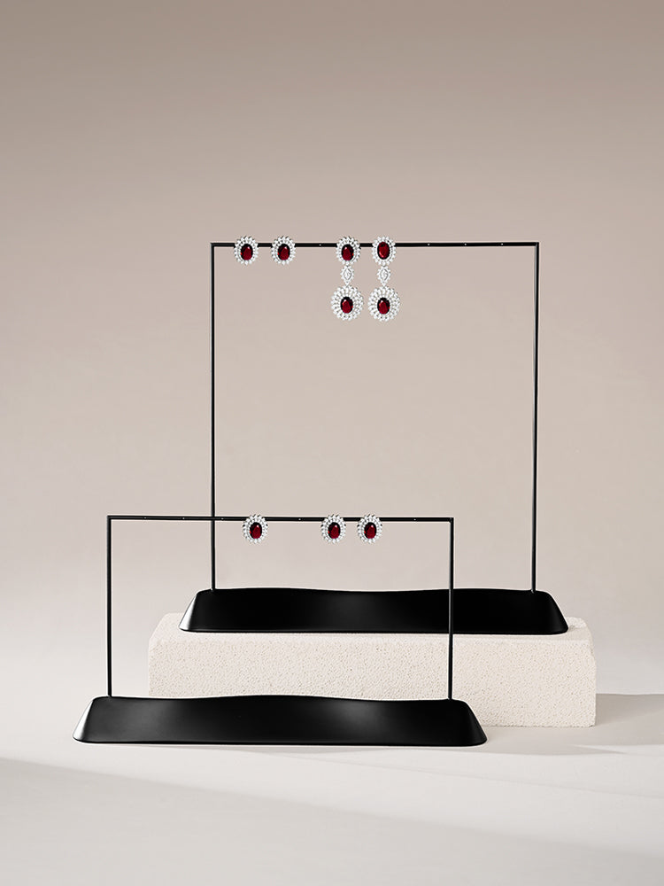 Metal Jewelry earring display props:J020
