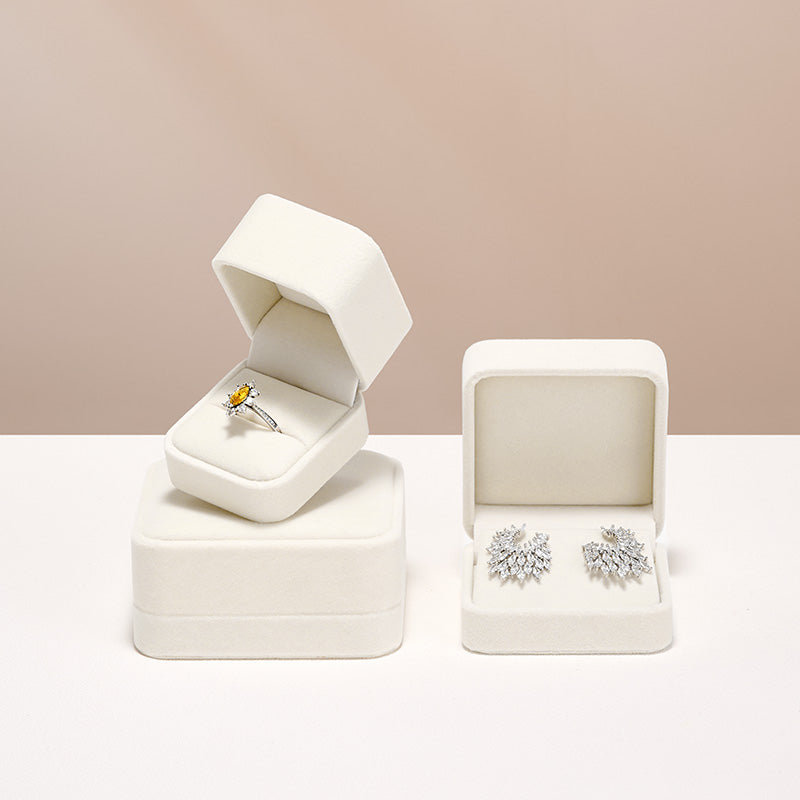 Luxury Velvet Jewelry Packaging Gift Box H045