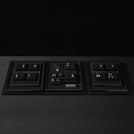 OIRLV high quality Black Metal luxurious jewelry display：TT369