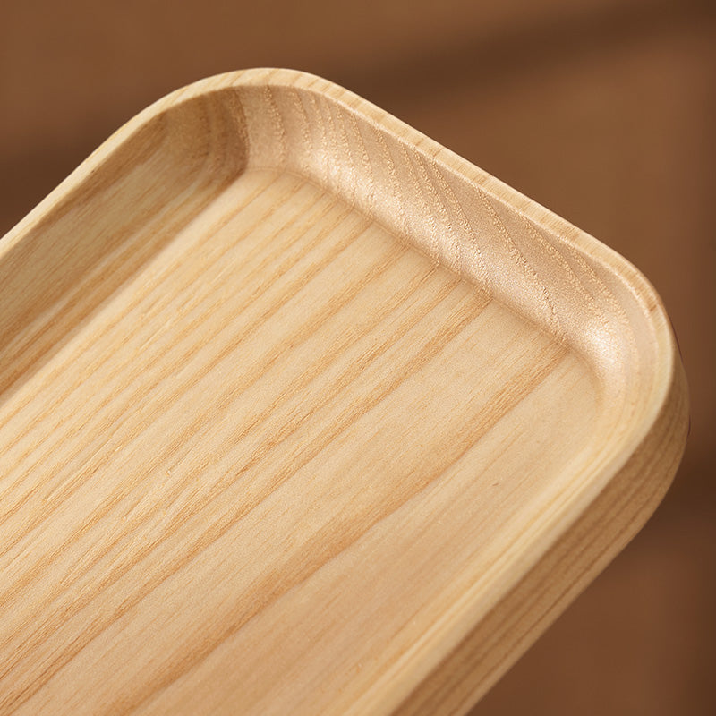 OIRLV Fashion Wooden Wood Color Jewelry Display Tray ：SM252
