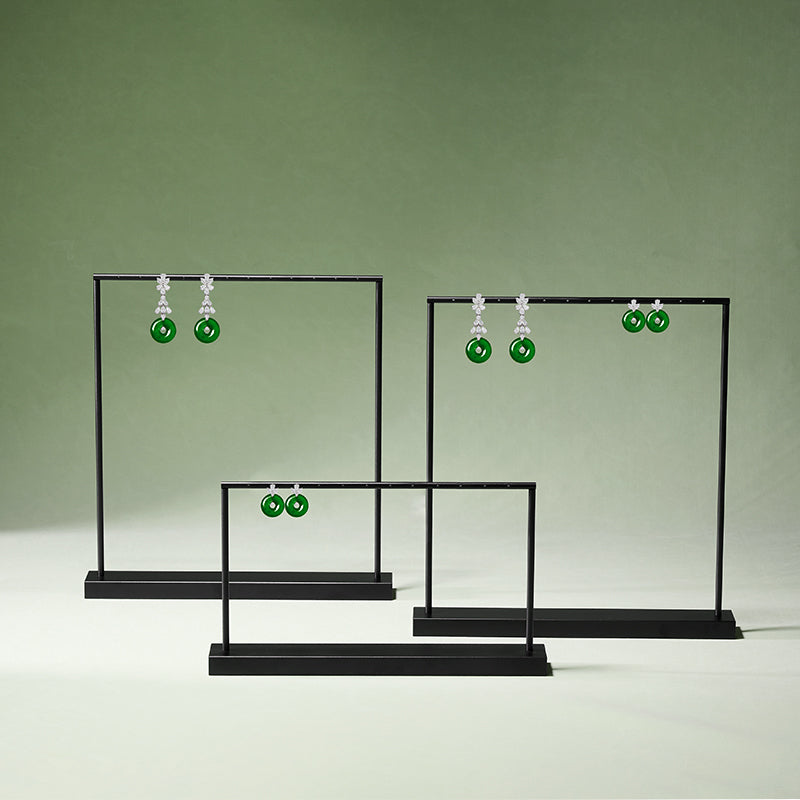 Metal Black Earring Display Stand JS024