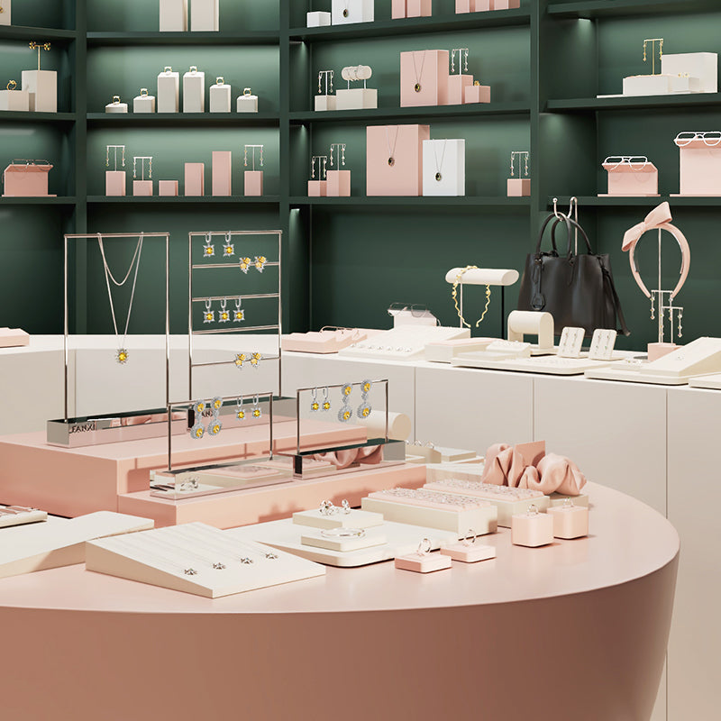 Metal Jewelry earring display props:J021