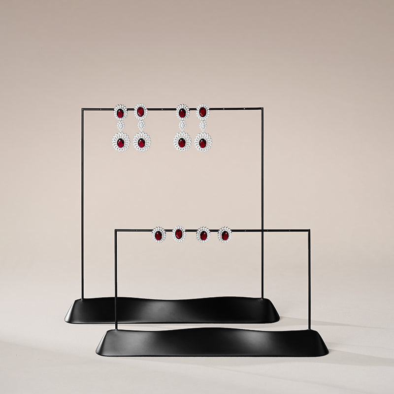Metal Jewelry earring display props:J020