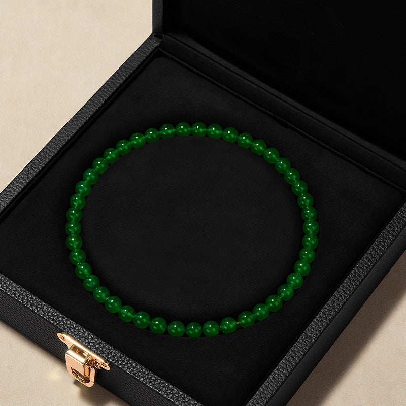 Oirlv Luxury Black Leather Velvet Jewelry Box :  H217