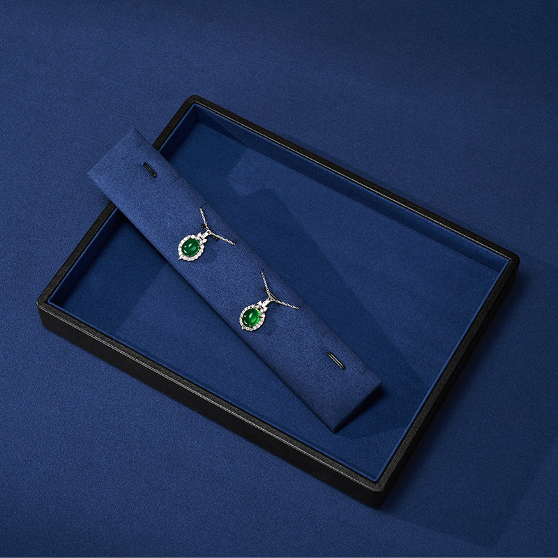 OIRLV New arrival leather jewelry display tray ： P187