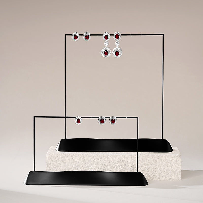 Metal Jewelry earring display props:J020