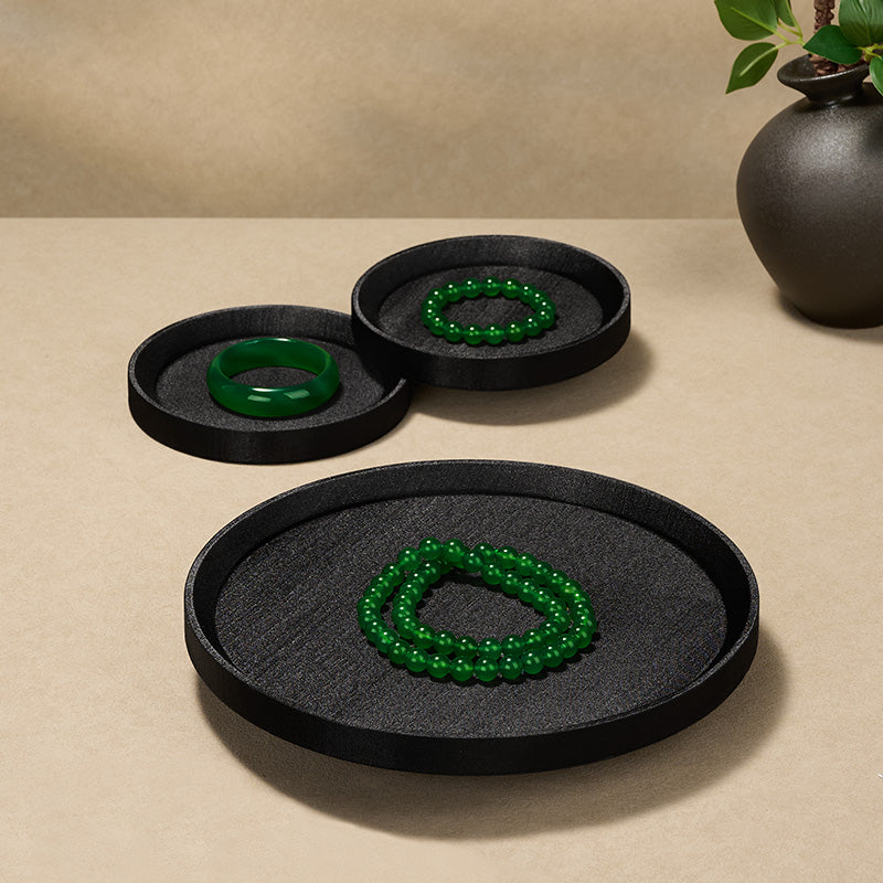 OIRLV Luxury Leather Microfiber Jewelry Tray :P250