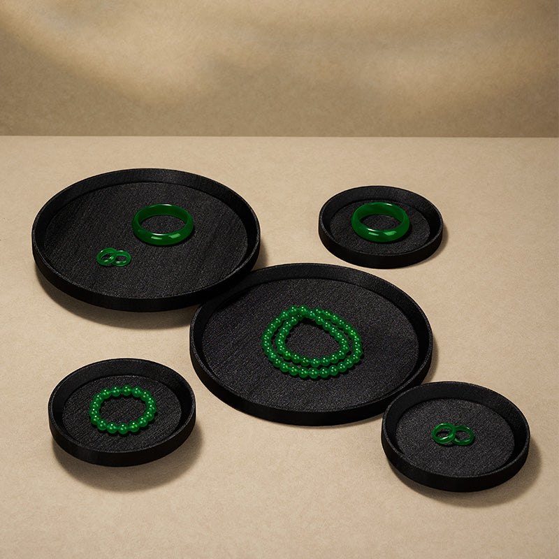 OIRLV Luxury Leather Microfiber Jewelry Tray :P250