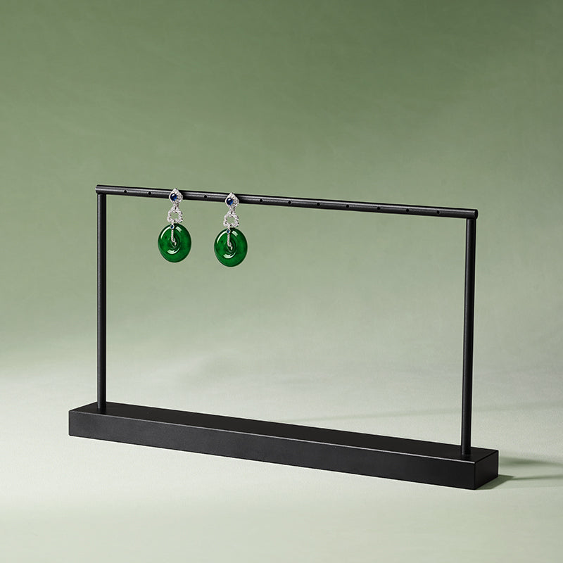 Metal Black Earring Display Stand JS024
