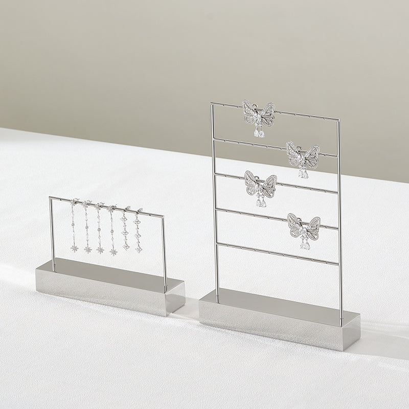 Metal Jewelry earring display props:J021