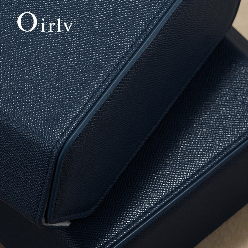 Luxury  PU leather Imitation Suede Watch Bag :B029