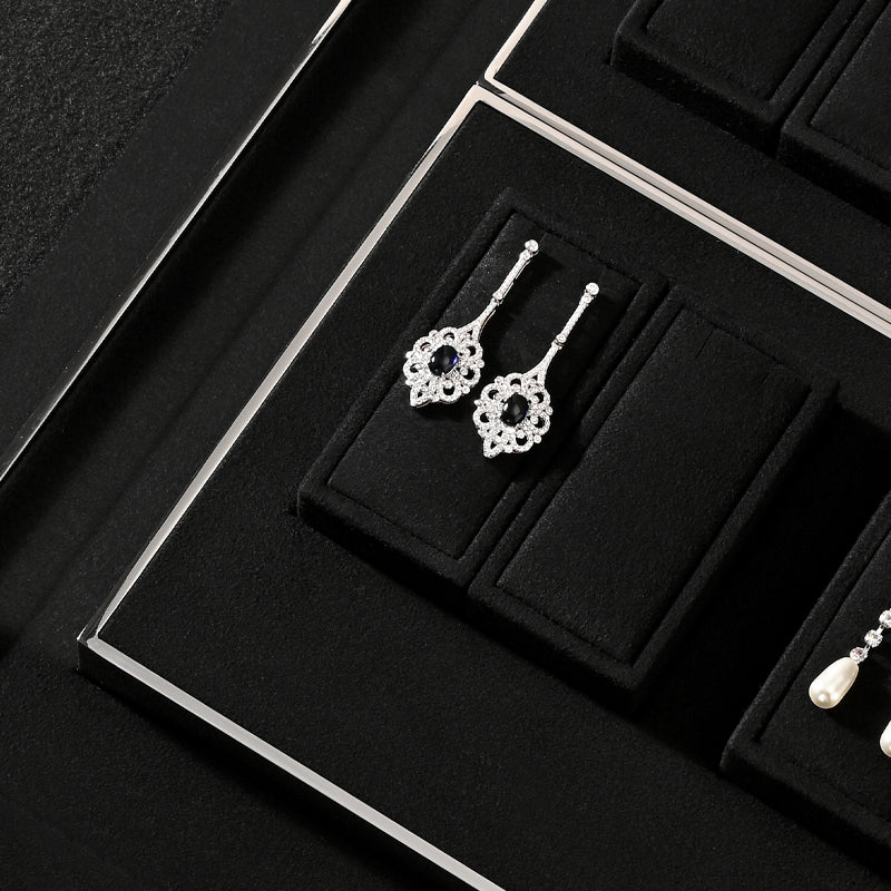 Luxury Jewelry Display: Rings and Necklaces - High-End Display Props TT370