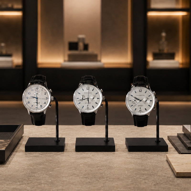 OIRLV showcase luxury metal watch display stand :JS013