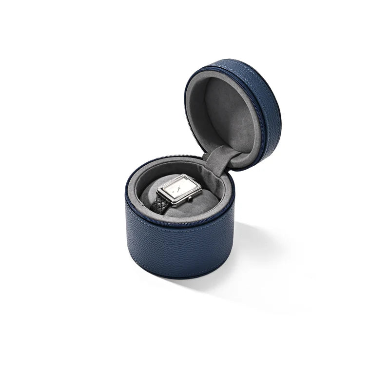 PU Leather Watch Storage Box Travel Single Watch Case Watch Box B017