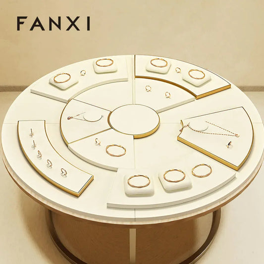 OIRLV Factory off white Metal Jewelry Combination Set :TT532