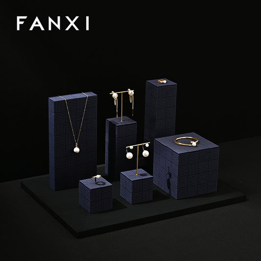 OIRLV Luxury Blue Gold Jewelry Combination Set : TT447