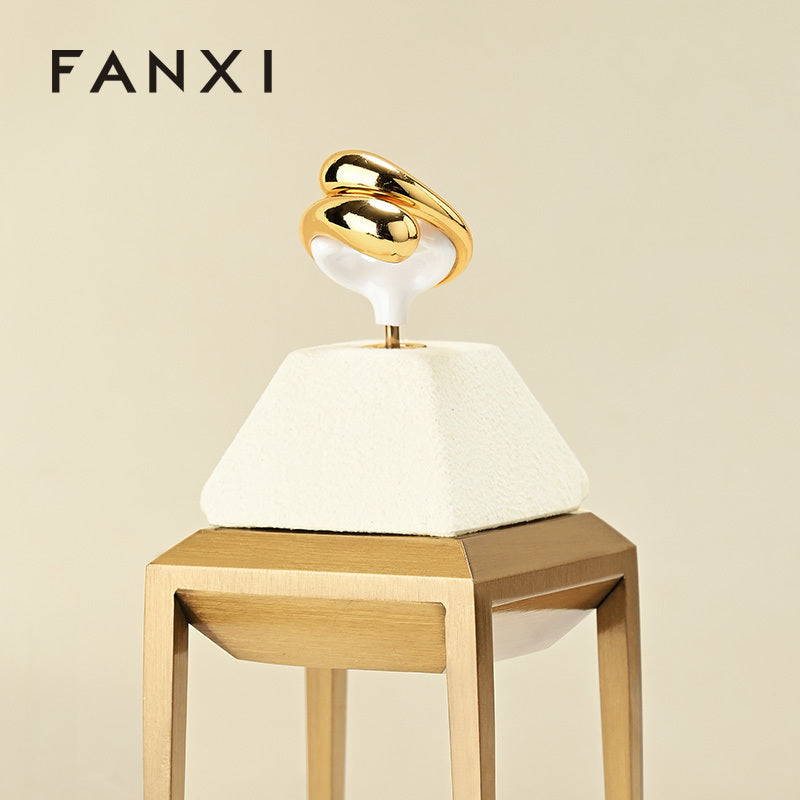 New arrival blue metal Jewelry Display Stand