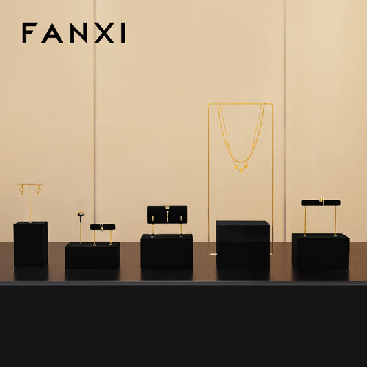 OIRLV Wholesale metal Black Jewelry display set : TT472