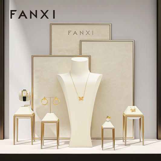 New arrival blue metal Jewelry Display Stand