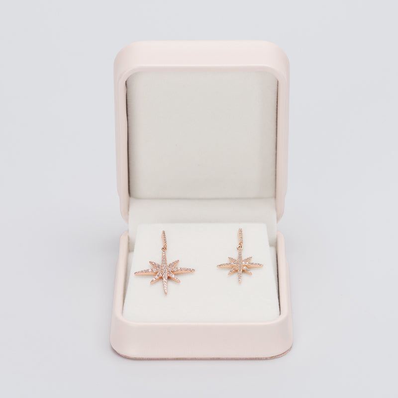 Pink PU Leather Plush Jewelry Box H146