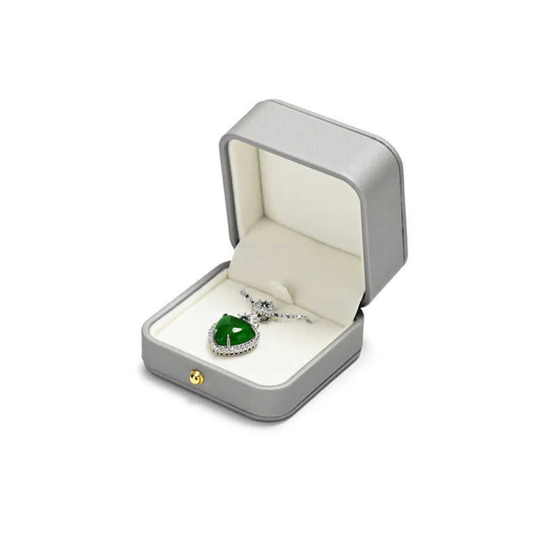 Classic Gray Color Jewelry Packaging Ring Box H17901