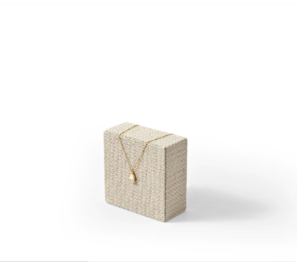 OIRLV high end Original color Linen Jewelry Rack :J001