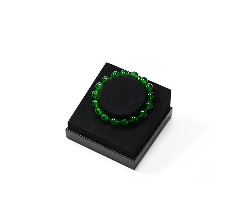 OIRLV Factory Black PU Microfiber Jewelry Collection Set :J017