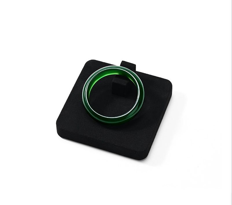 OIRLV Factory Black PU Microfiber Jewelry Collection Set :J017