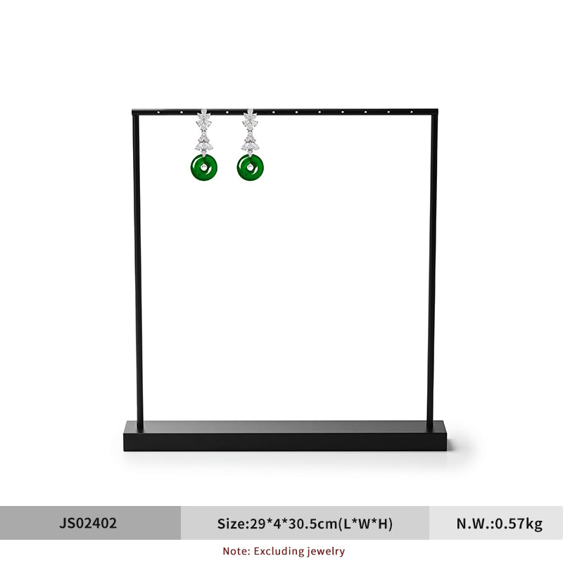 Metal Black Earring Display Stand JS024