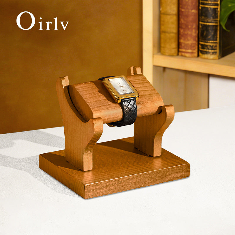 Oirlv New Wooden Watch Display Stand Watch Bracelet:SM249