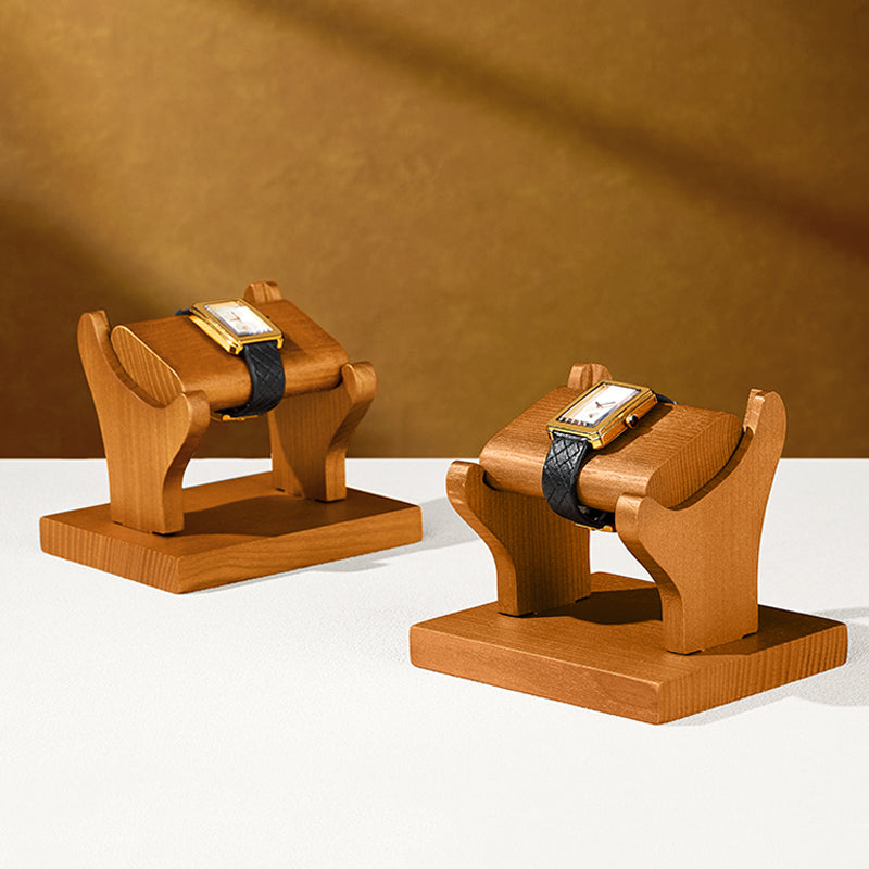 Oirlv New Wooden Watch Display Stand Watch Bracelet:SM249