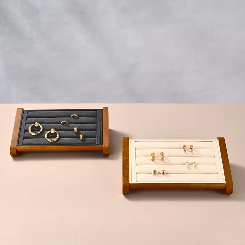 Oirlv Wooden Ring Jewelry Display Stand : SM217