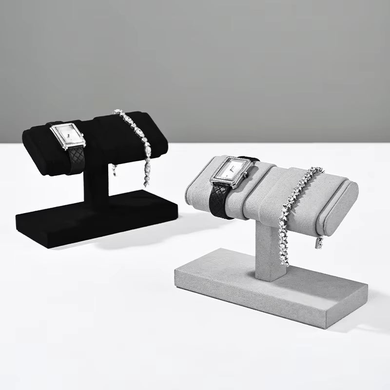 Oirlv Wrist Watch Stand Microfiber Watch Storage Rack