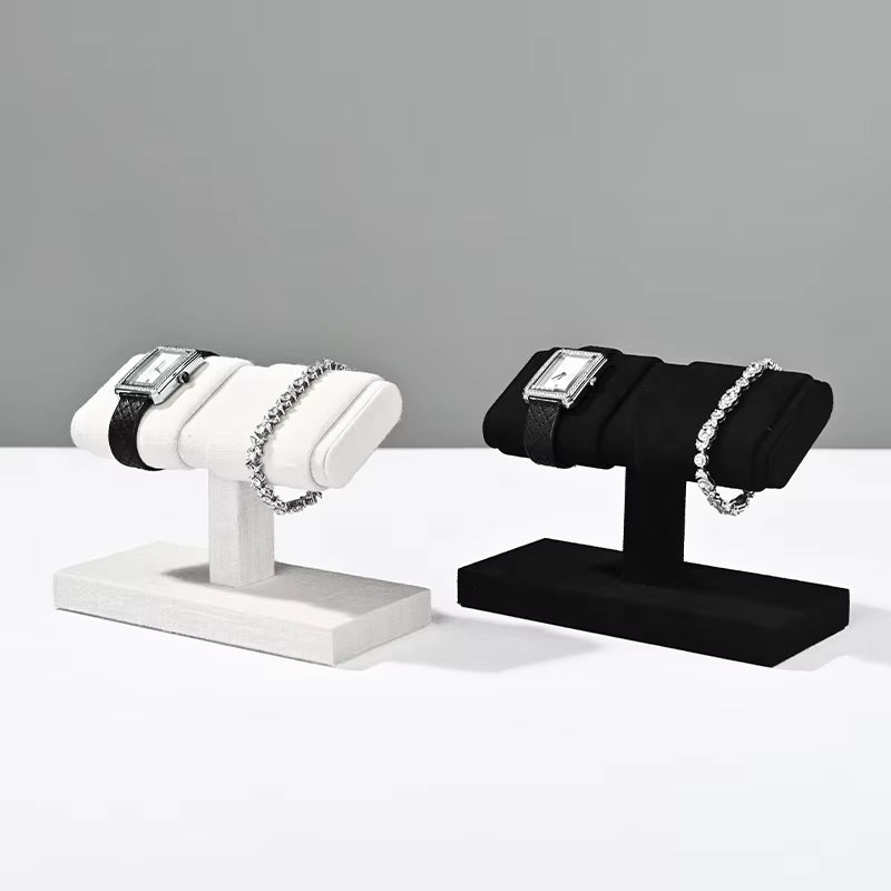 Oirlv Wrist Watch Stand Microfiber Watch Storage Rack