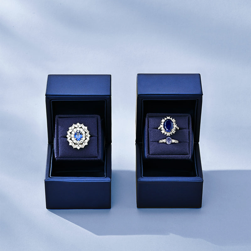 Oirlv New Ring Box Jewelry Organizer Box：H166