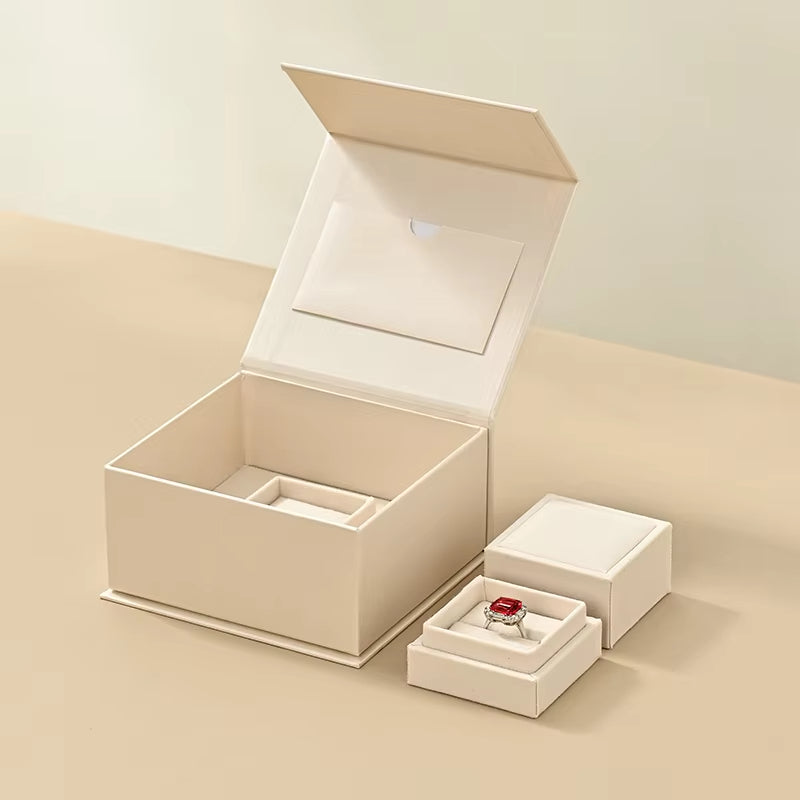 Oirlv Velvet Ring Gift Box with Outer Packaging : H199