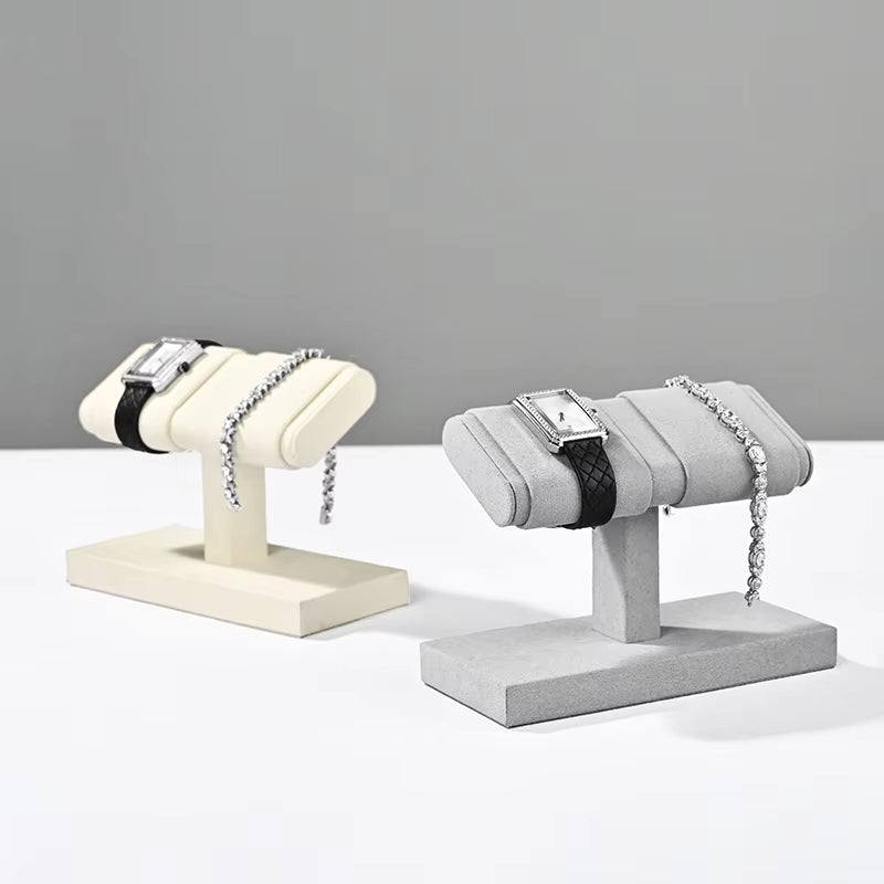 Oirlv Wrist Watch Stand Microfiber Watch Storage Rack