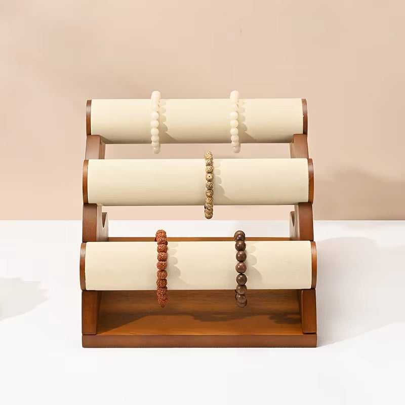 Oirlv 3 Layer Wooden Watch Stand : SM219/SM220