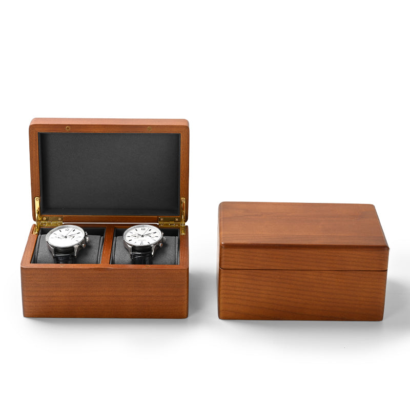 Oirlv Wooden Watch Box Watch Organizer Single/Double Jewelry Case Watch Box