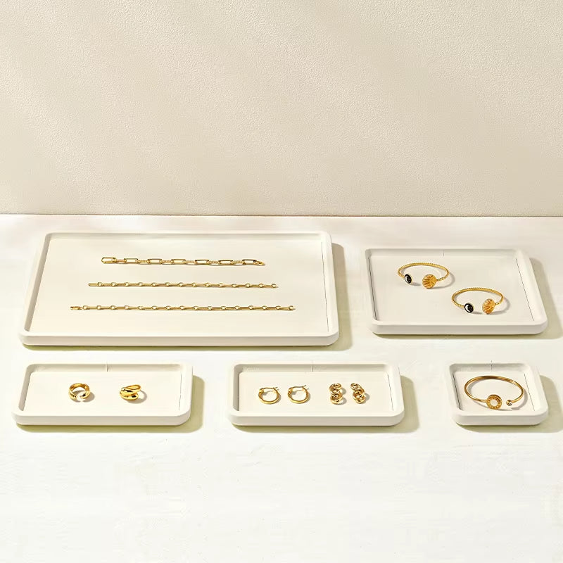 Oirlv Jewelry Tray Display Jewelry Organizer Tray :P199-P202