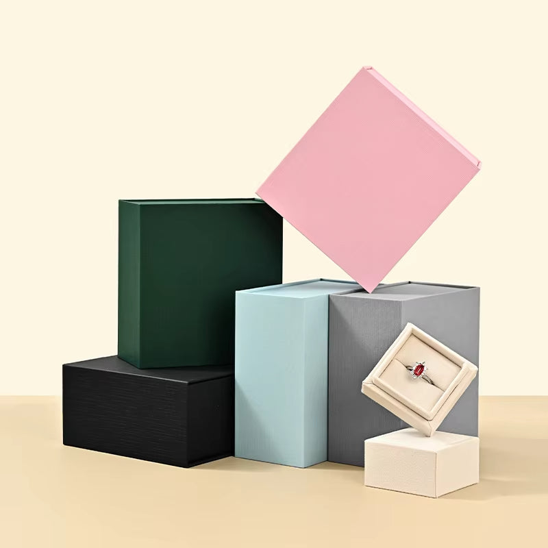 Oirlv Velvet Ring Gift Box with Outer Packaging : H199