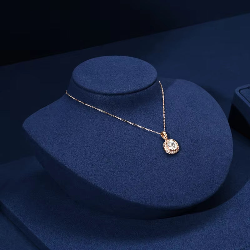 Oirlv Blue Jewelry Display Prop Microfiber Jewelry Display : TT307