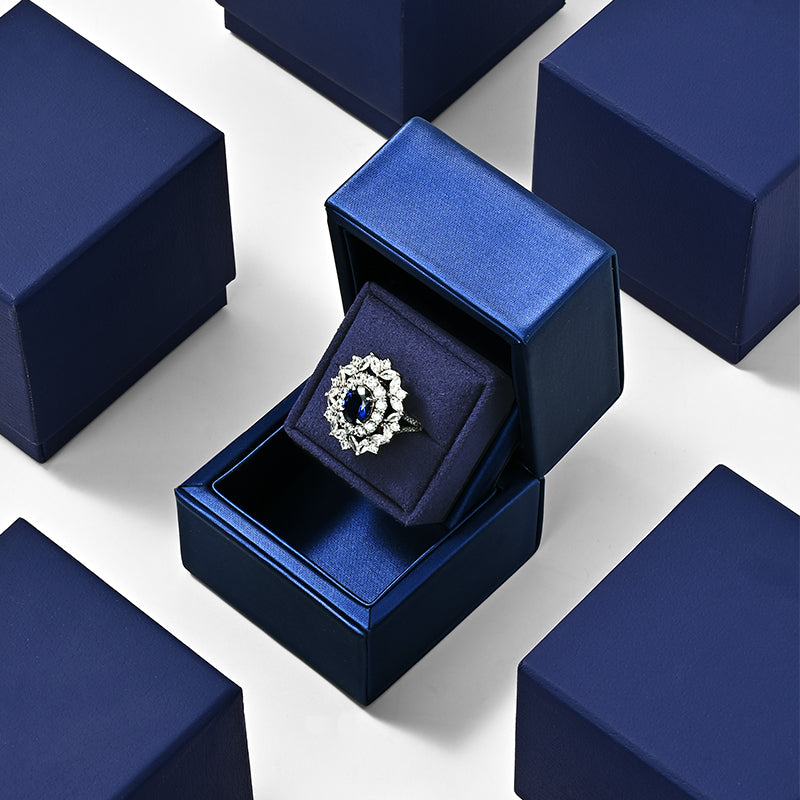 Oirlv New Ring Box Jewelry Organizer Box：H166