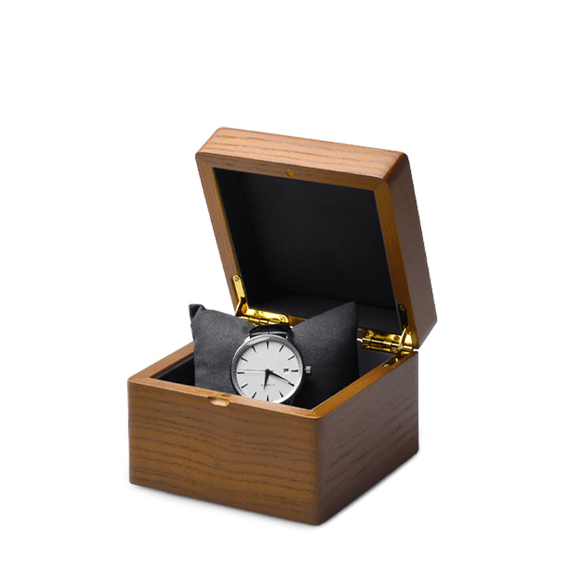 Oirlv Wooden Watch Box Watch Organizer Single/Double Jewelry Case Watch Box