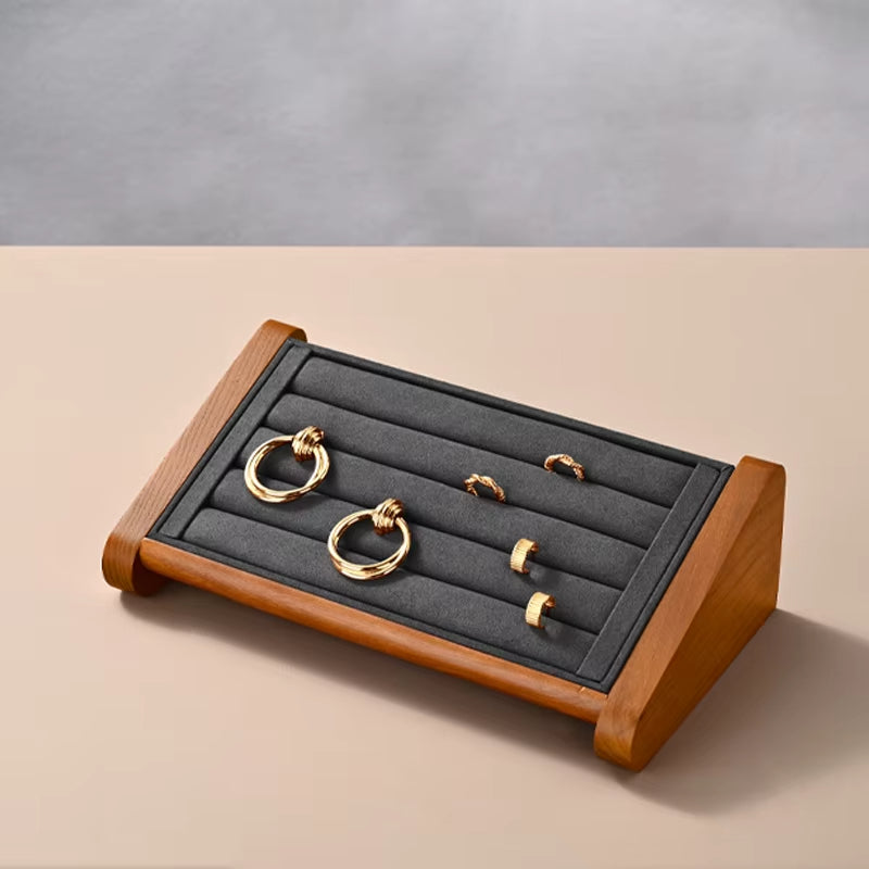 Oirlv Wooden Ring Jewelry Display Stand : SM217