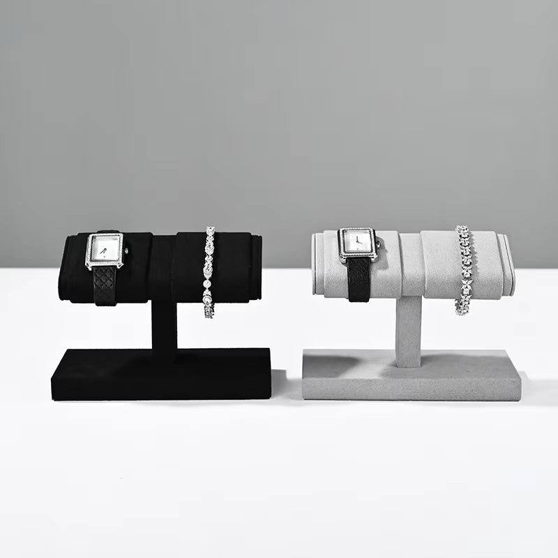 Oirlv Wrist Watch Stand Microfiber Watch Storage Rack