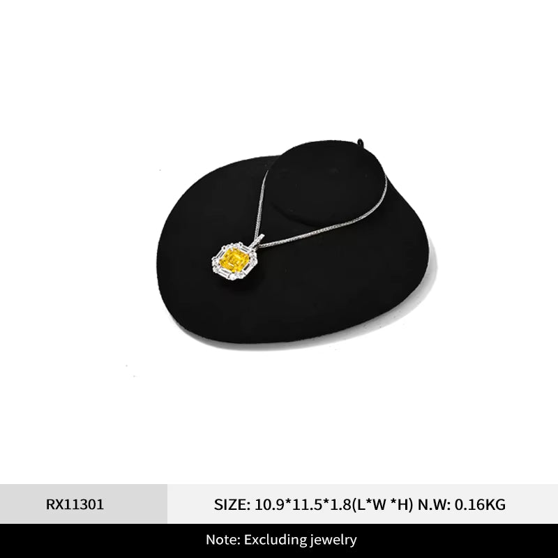 Oirlv High end Jewelry Tray Leather Ring Necklace Bracelet Tray:P222